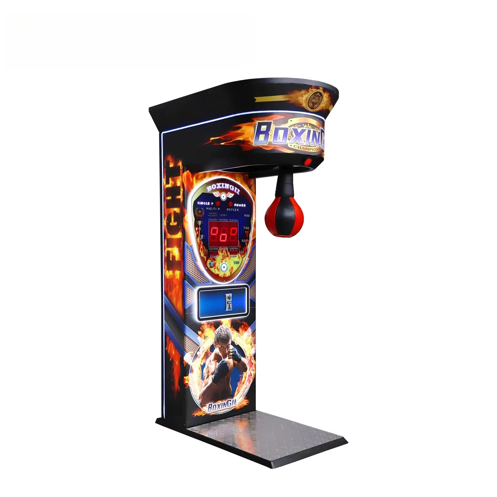 Boxing-arcade-machine Card payment Boxing bag Football Distributor Automatic Training Punching Electronic boxing arcade game machines