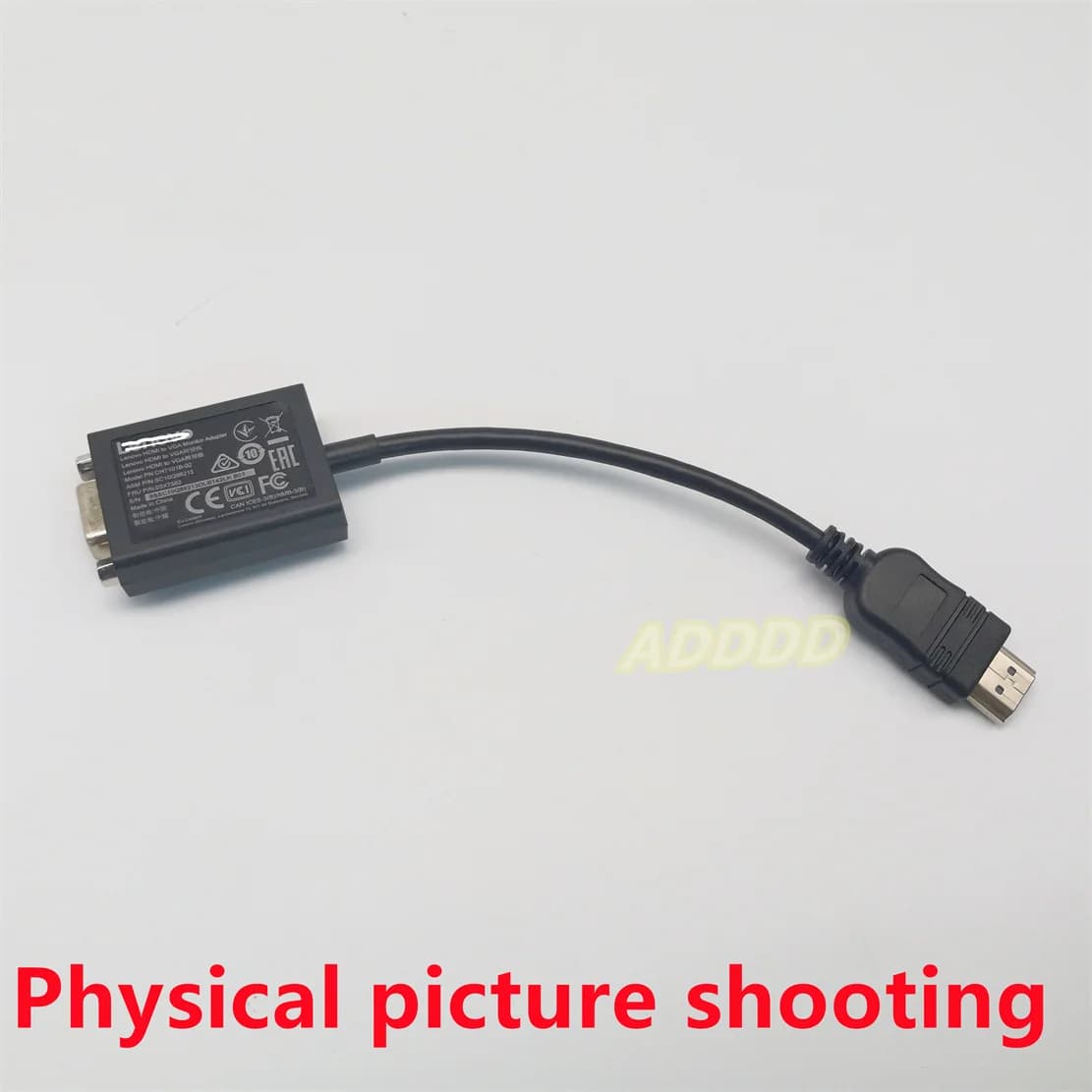 For Lenovo Cable Dongle Adapter HDMI-VGA 03X7583 Ch7101b-02 test ok