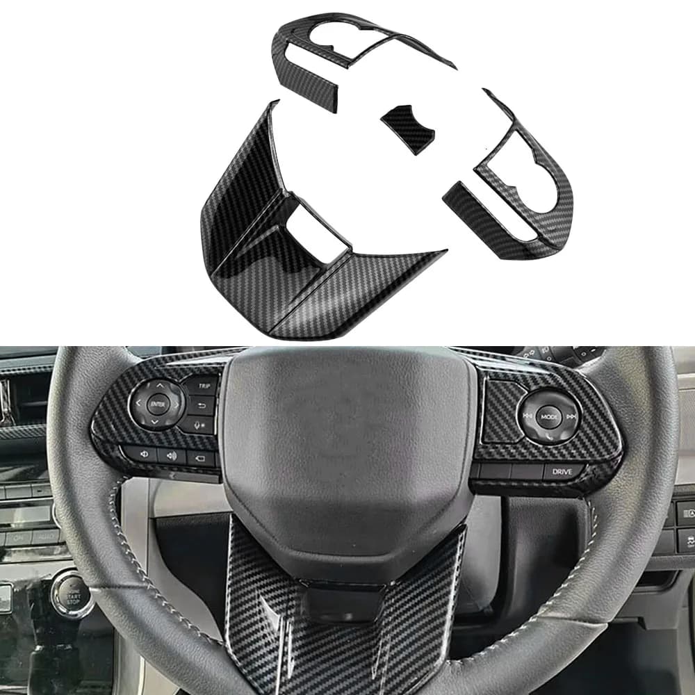 Per Toyota Avanza Veloz 2022-2025 Yaris Cross 2024 Volante Pannello di Copertura Trim Decorazione Adesivo Accessori Interni