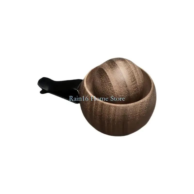 Diffusore oli essenziali in legno, diffusore aromaterapia per casa, ufficio, auto, sala yoga, diffusore a rotonda,