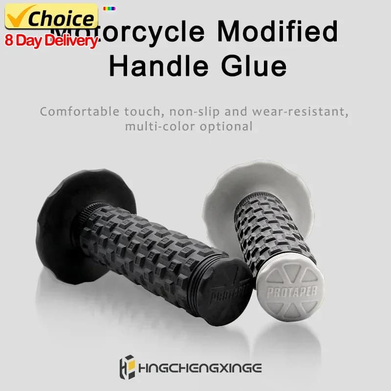 Impugnatura per moto Manopole per bici da cross 7/8 "Gomma per impugnatura per bici per manubrio Protaper Mx Cuscino superiore Acceleratore 22mm Bar