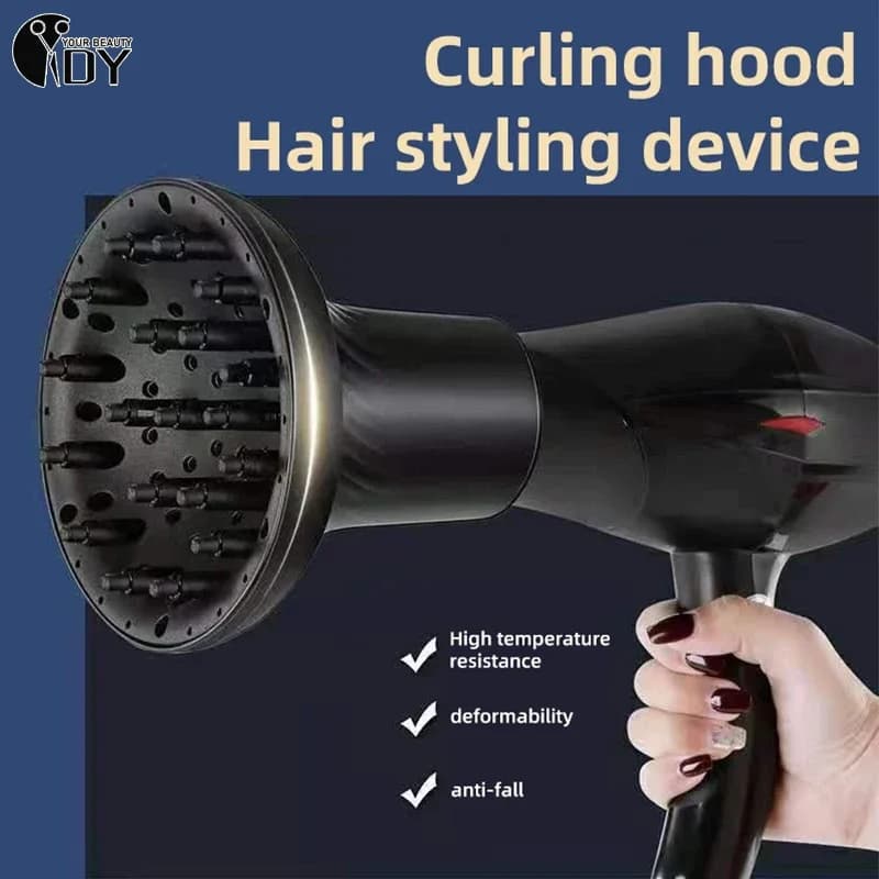 Universal diffuser for women's hair dryer accessory for long hair curl from 3.5cm to 5cm hair curler tool for wavy hair curler Styling