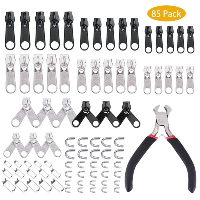 Kit Riparazione Cerniere 85 Pezzi/Set: Riparazione Facile Cerniere, Testine e Tiranti Universali di Ricambio per Cerniere Strappate o Usurate, Rimovibili per Uso Domestico