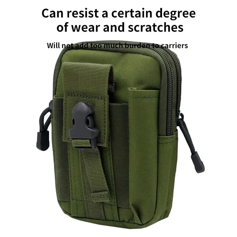 Camping tactical wallet for outdoor sports 5.5/6 inch waterproof mobile phone bag with a belt racing bag.