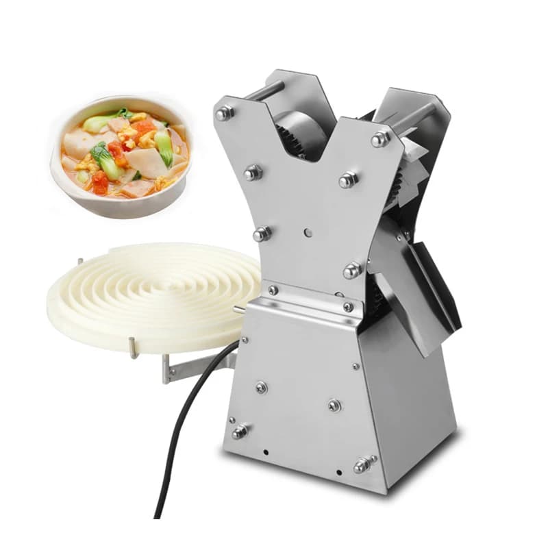 Piccola macchina per fette di farina Macchina per pasta automatica per pasta elettrica Macchina per fare noodle in acciaio inossidabile