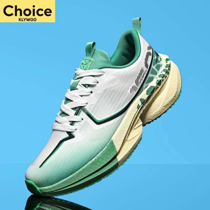 Scarpe da Corsa Marathon per Uomo, Sneakers Sportive Casual con Piastra in Carbonio, Traspiranti e Leggere, Comode Scarpe Atletiche da Donna