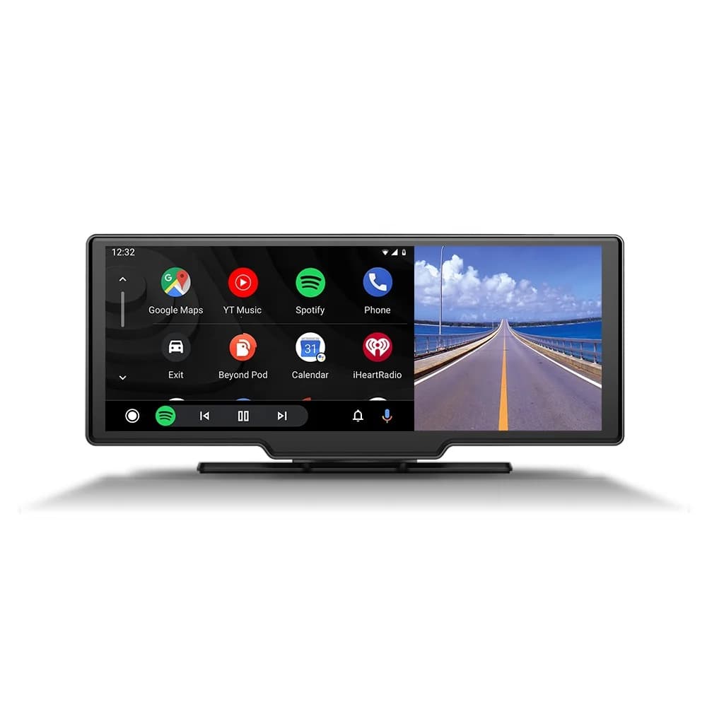 Factory Supply 10.26inch Car Dashcam DVR 4K Display Car Recorder with Wireless Carplay Car Rear View