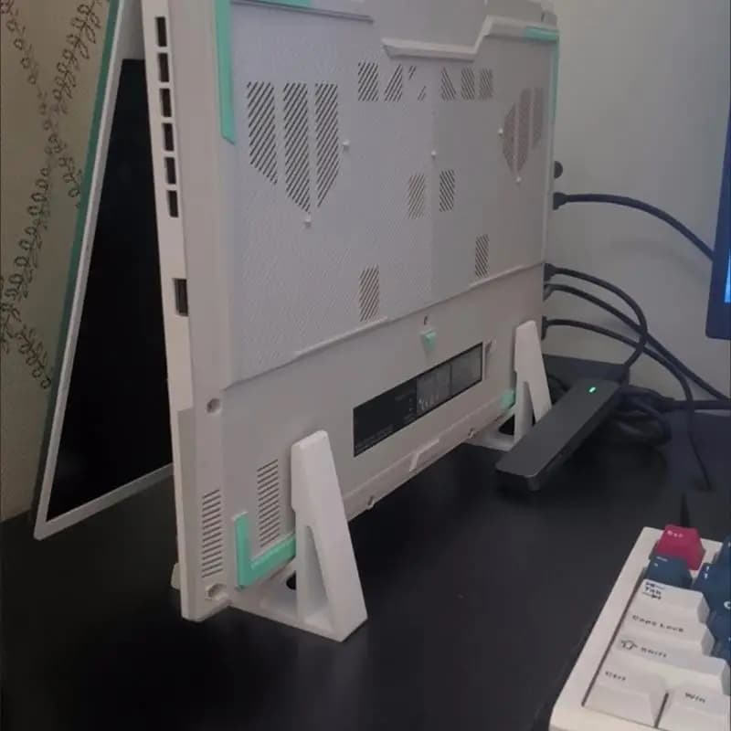 Ergonomic Plastic Laptop Computer Stand for Y9000P R9000P Organized Workspaces