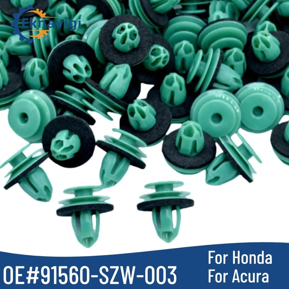 20 Pezzi OE # 91560-SZW-003 Compatibile con Honda Odyssey CR-Z Civic CR-V HR-V Crosstour Accord Pilot Fit Clip di Fissaggio per Pannelli Porta