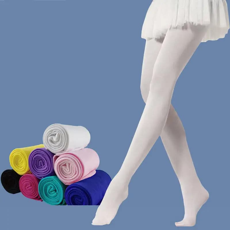 Professional Ballet Socks Kids Collant Classic Dance Collant for Girls Boots for Girls White Velvets