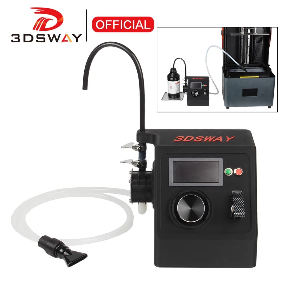 ER03 3D Printer Resin Photopolymer Reclaimer Electric Filter Filter SLA LCD DLP Recycling Tool for ANYCUBIC ELEGOO CREALITY