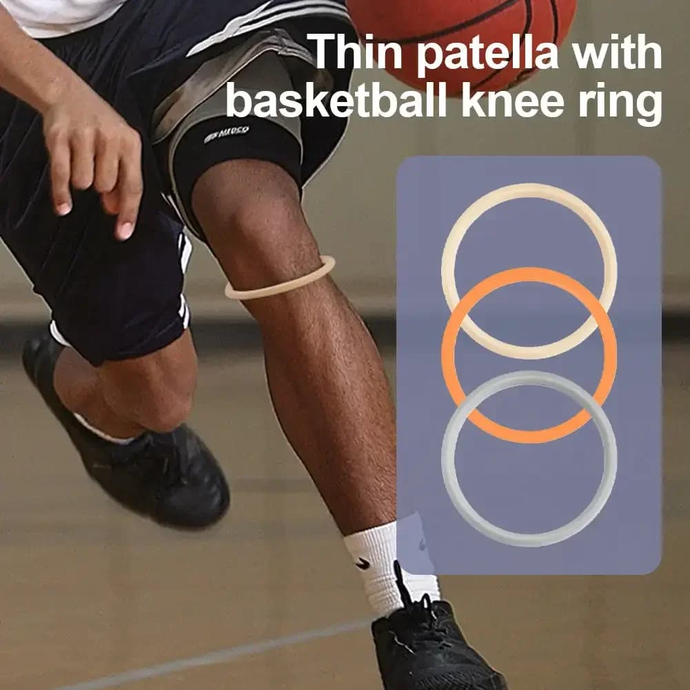 1 pz cinturino per rotula ginocchiera sollievo dal dolore fascia per l'articolazione del ginocchio cinturino stabilizzatore per ginocchio sottile basket corsa calcio tennis fascia per ginocchio