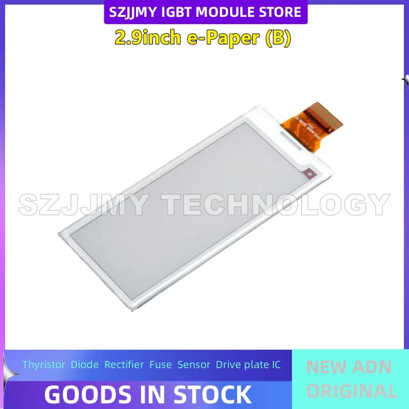 2,9 inch Raspberry Pi ink screen, naked screen, electronic screen in paper, SPI interface, red, black, white, three colors