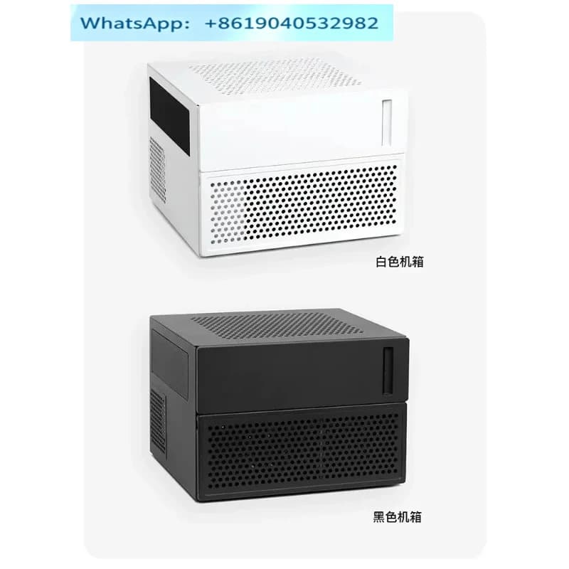 Pro eight disk NAS/AIO storage server chassis ATX main board DIY file storage server
