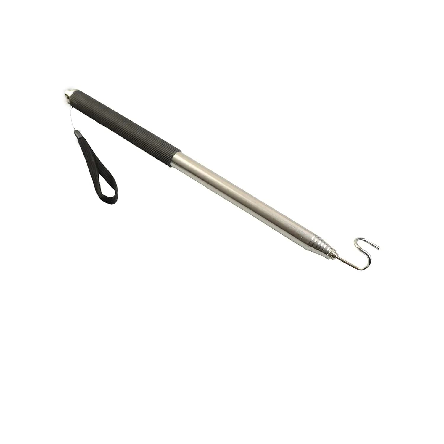 Strumento di recupero magnetico telescopico con gancio e magnete estensibile per il facile recupero di piccoli oggetti (72 pollici)