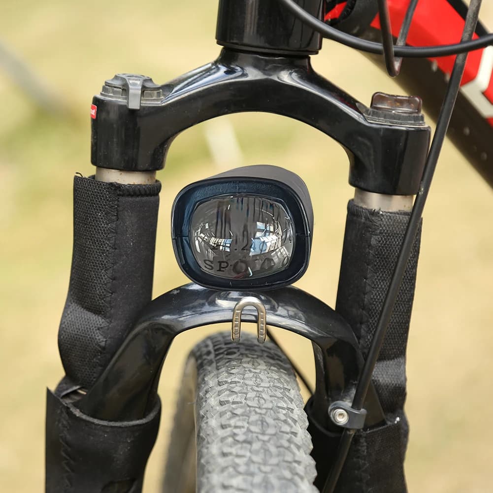 LED front light for electric bike Electric bicycle 2 in 1 waterproof horn light