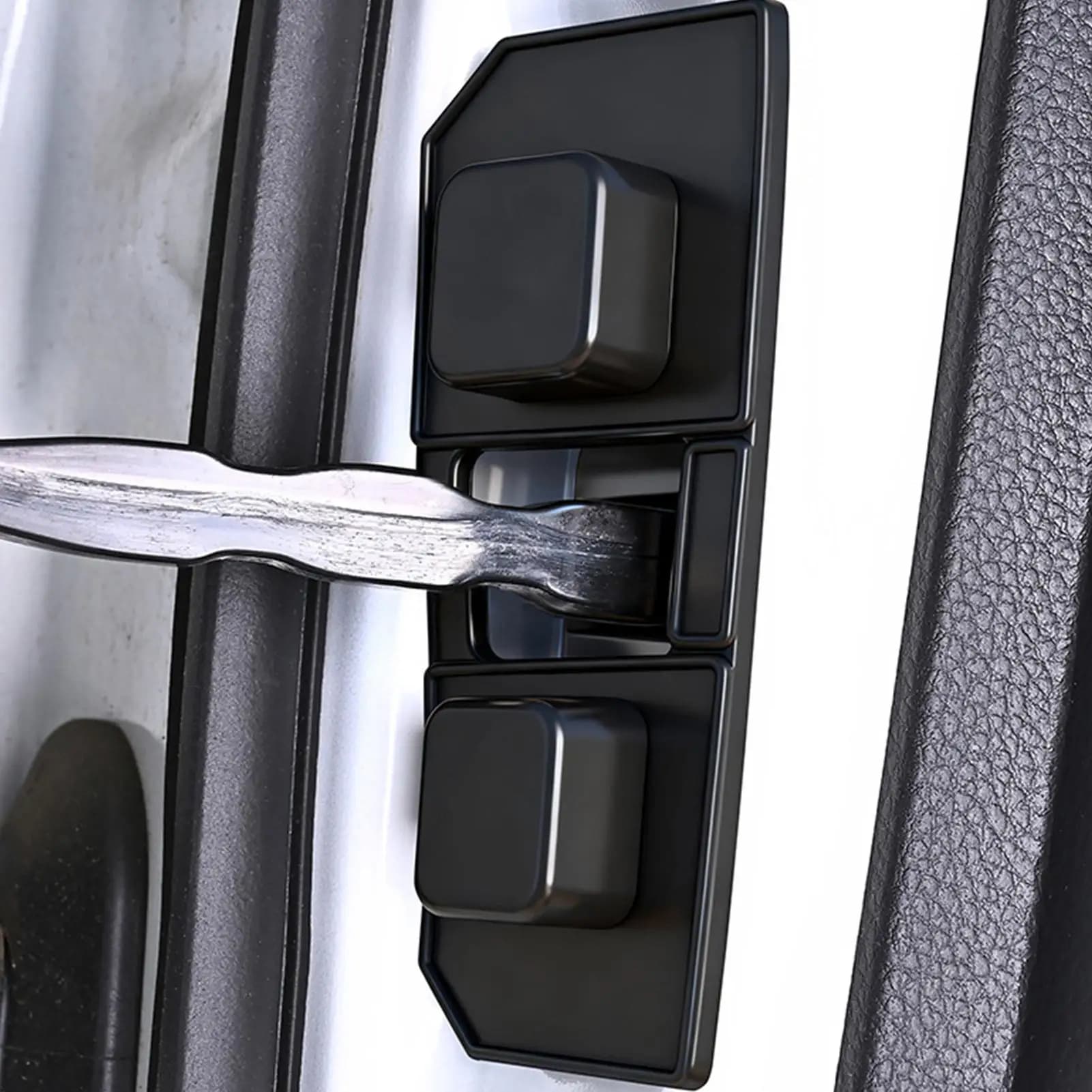 Car Door Slam Stopper 4 Pieces Car Bumper Collision Cushions Door Noise Reduction Pads For Automotive Truck Trailer SUV RV Sedan