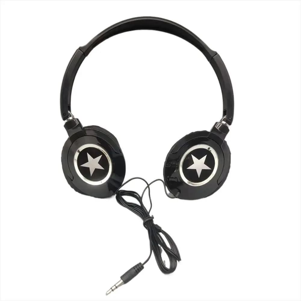 Cuffie cablate audio cuffie Over Ear Bass HiFi Sound musica auricolari Stereo cuffie regolabili flessibili per PC Mobile
