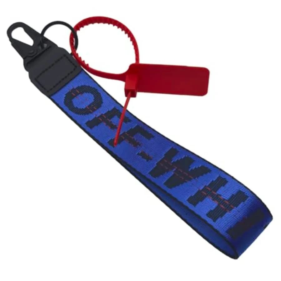 maxin Car Keychain, Webbing Keychain Wrist Strap with Key Ring, Car Accessories, Wallets, Jeans Decoration, Key Chain Accessori