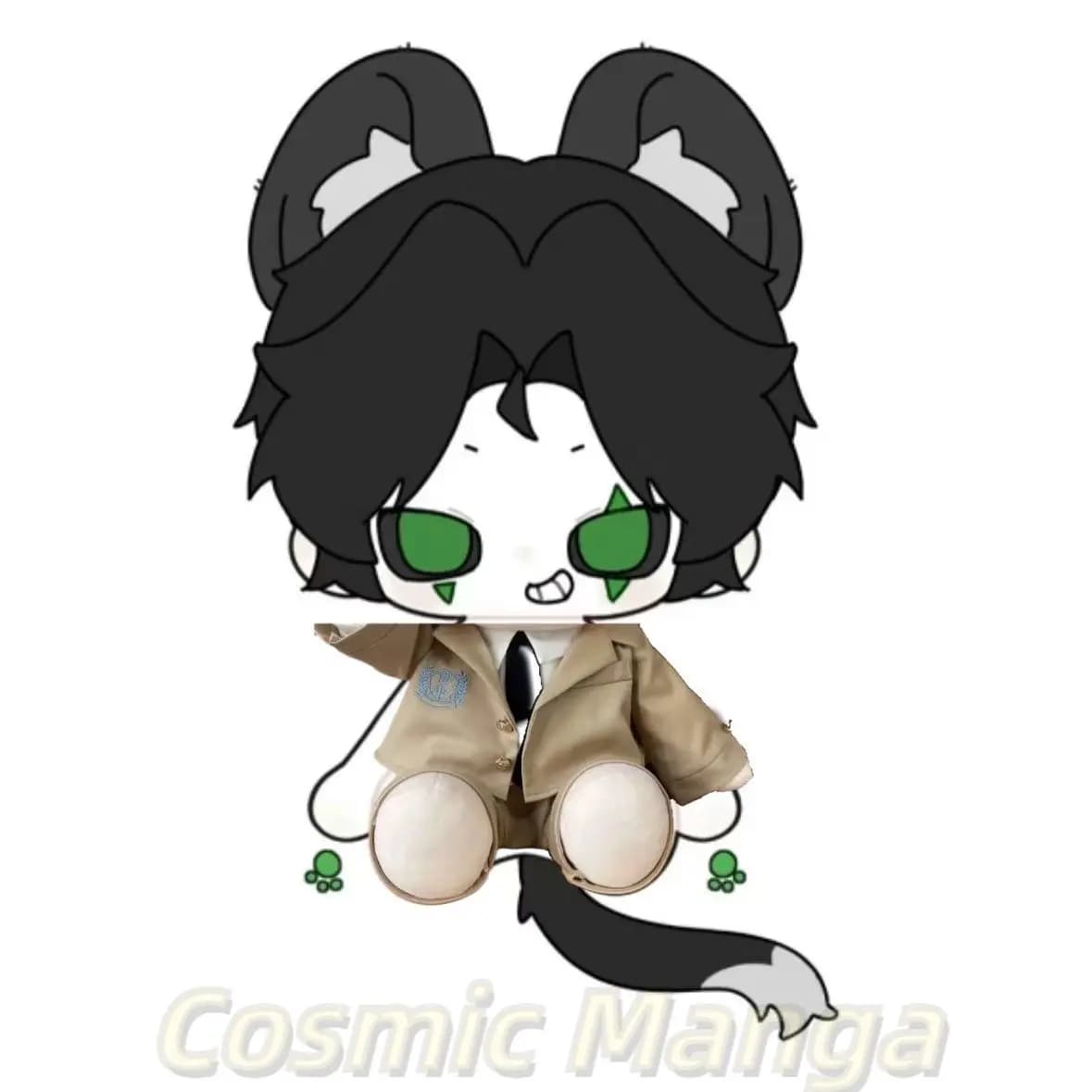 Cuscino Decorativo Anime Game Harlequin The Freak Circus, Figura Cartoon da 40CM in Posizione Seduta, Regalo di Halloween