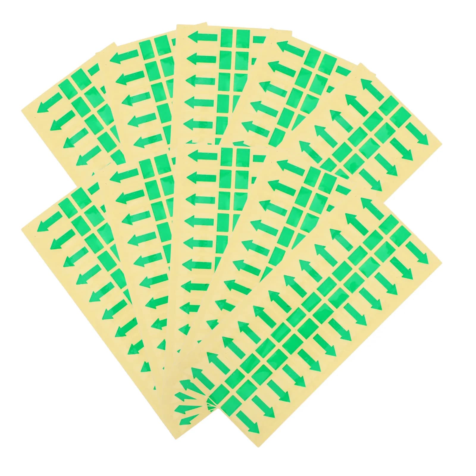 1000Pcs Arrow Marking Tape 40x15mm Self-Adhesive Removable Seal Fixing Labels for Garbage Bags Envelopes Packages Instructional