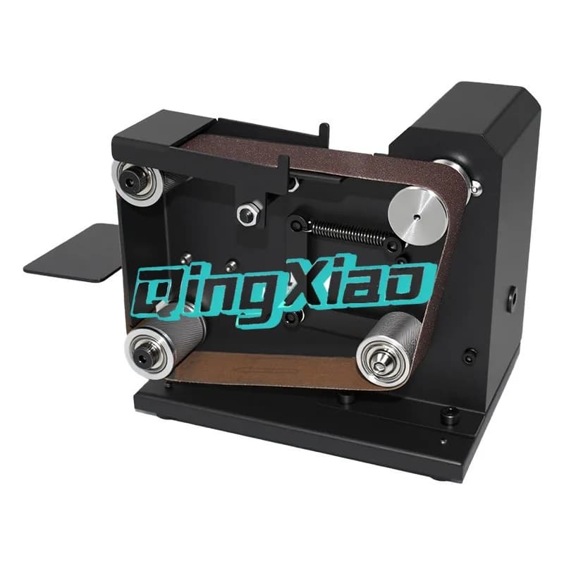 Affilacoltelli Elettrico Domestico Mini a Cinghia da 30 Tipi, Lucidatrice e Affilatrice per Coltelli, Strumento per Affilare Coltelli