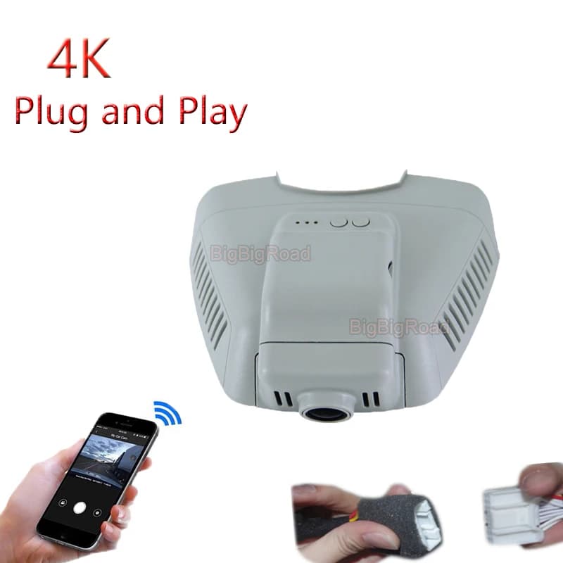 4K Plug And Play For Mercedes Benz Classe E180 E200 E200L E260 W212 2013- 2017 Version Low Auto Wifi DVR Video Recorder Dash Cam