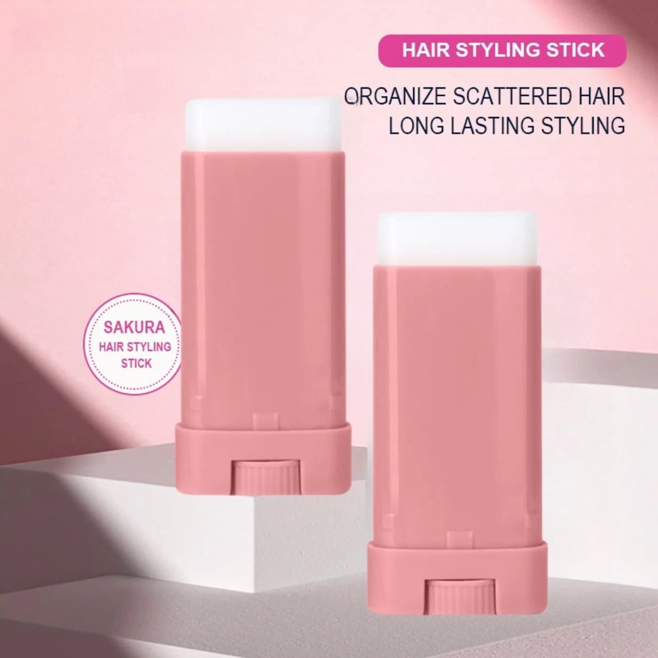 Sakura wax styling bar 15 g long lasting natural soft hair for men who women