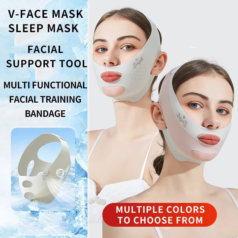 Fascia dimagrante per il viso Fascia di sollevamento Fascia dimagrante per il viso a forma di V Fascia di fissaggio per il doppio mento Fascia stretta Lifting facciale per il viso m