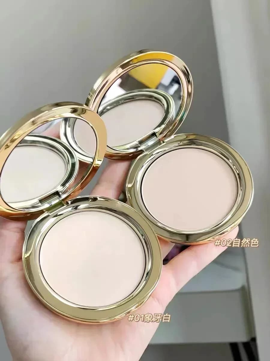 Genuine Original Galimard Gold Coin Pressed Powder Velvet Matte Invisible Pores Concealer Oil-Control Long-Lasting Cosmetics