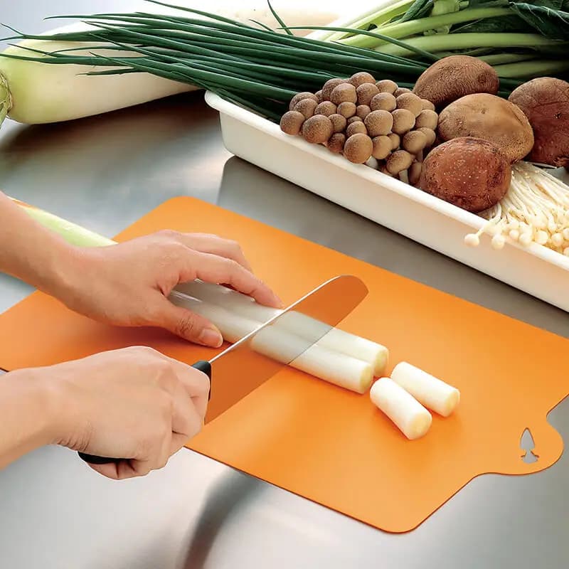 Flexible Kitchen Tagliere in Anti-Odor Plastic, Soft Rectangular Tagliere for Vegetables and Cooking