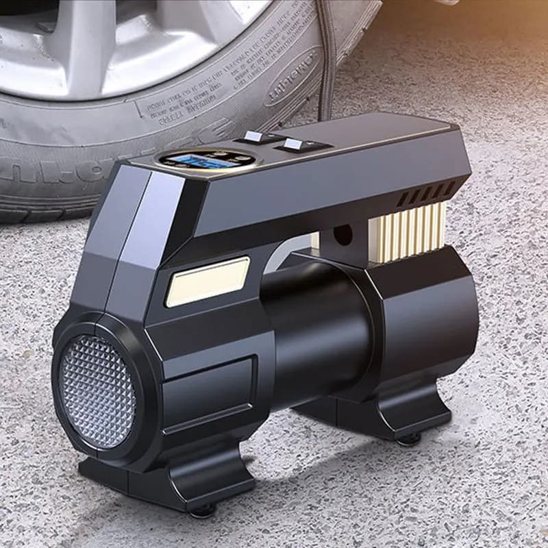 Gonfiatore per pneumatici per Auto pompa ad aria Protable compressore d'aria per Auto elettrica gonfiatore per pneumatici elettrico pompa per pneumatici automatica gonfiatore ad aria 12V