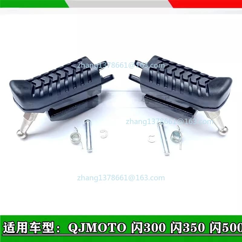 Pedane Anteriori Sinistra e Destra per QJMOTOR SRV250, Accessori SRV300 SRV 500S