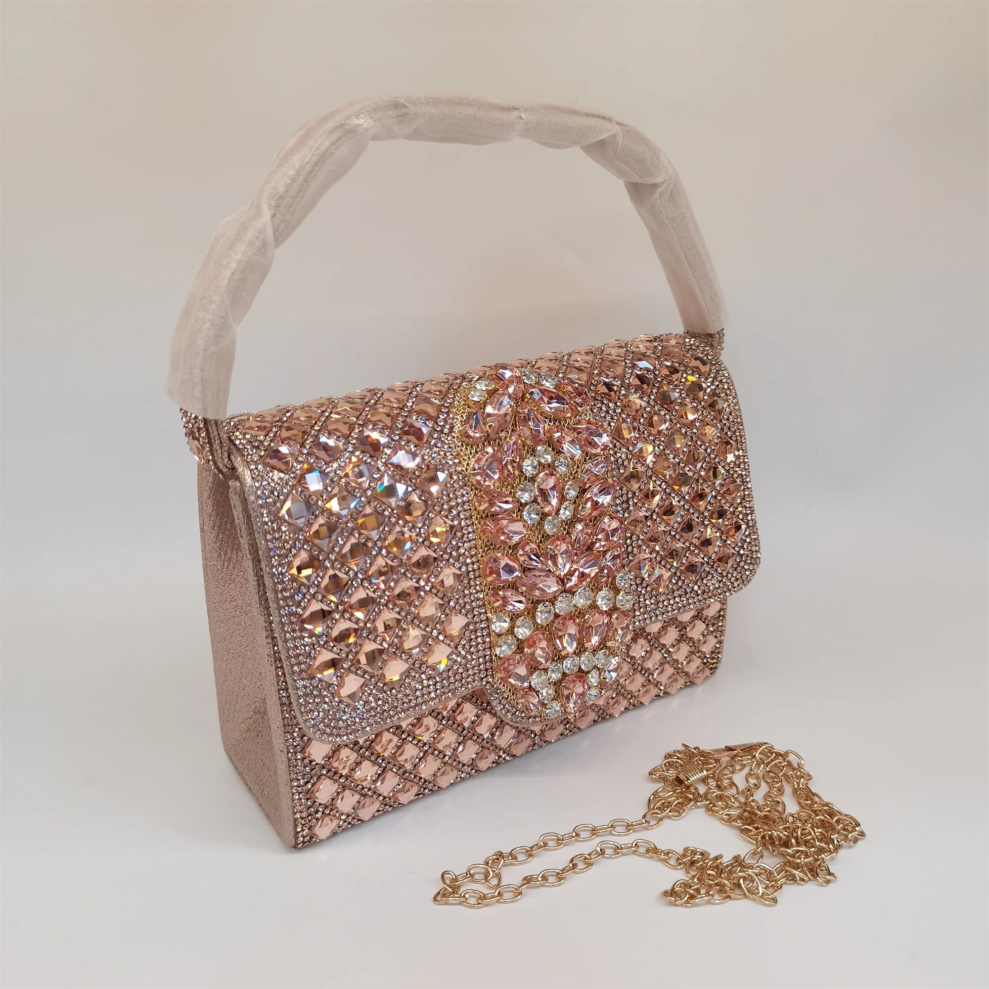 Luxury Crystal Diamond Women Clutch Evening Bag Wedding Crystal Ladies Purse Female Sparkly Wallet for Wedding Party
