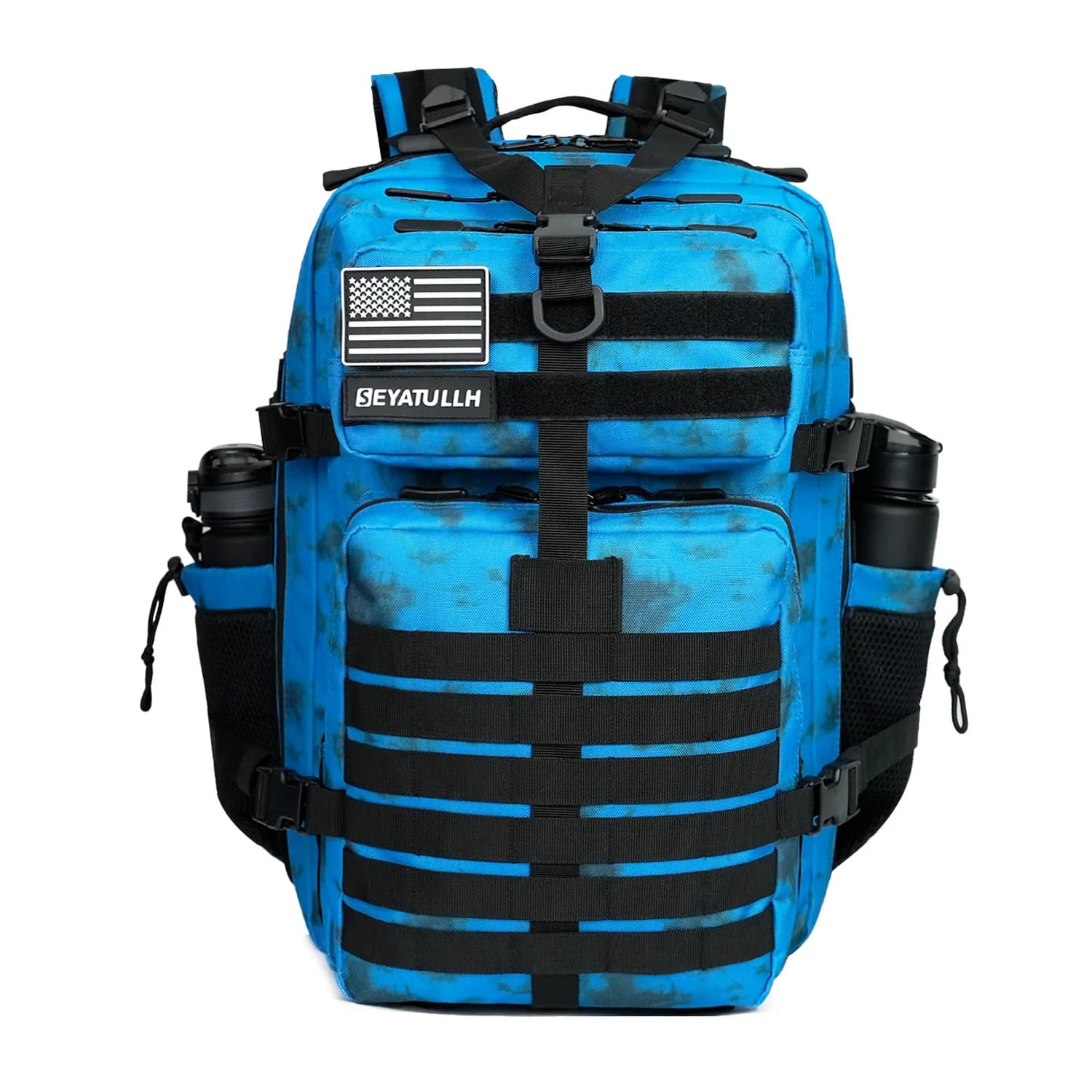 Zaino Tattico 45L, Borsa 3P per 3 Giorni, Zaino da Assalto per Esterni Impermeabile, Zaino da Arrampicata, Campeggio, Escursionismo, Caccia, Mochila