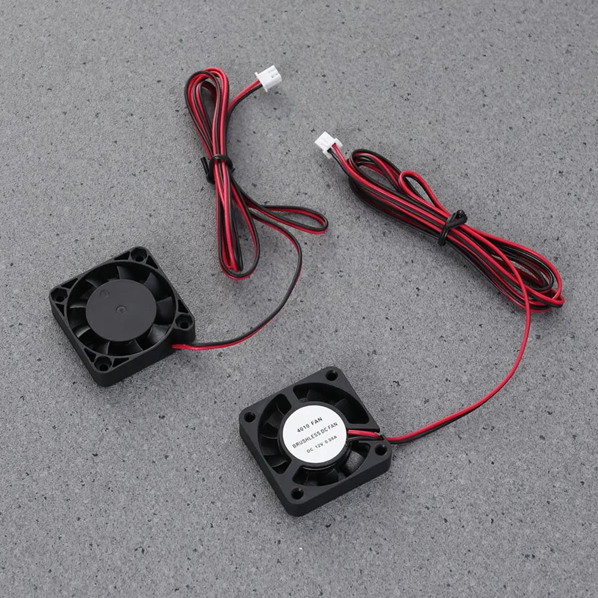 Ventola di Raffreddamento Brushless 4010 12V 0.12A (4 Pezzi) per Estrusore Hot End Stampante 3D DIY Reprap I3 - Basso Consumo, Alte Prestazioni