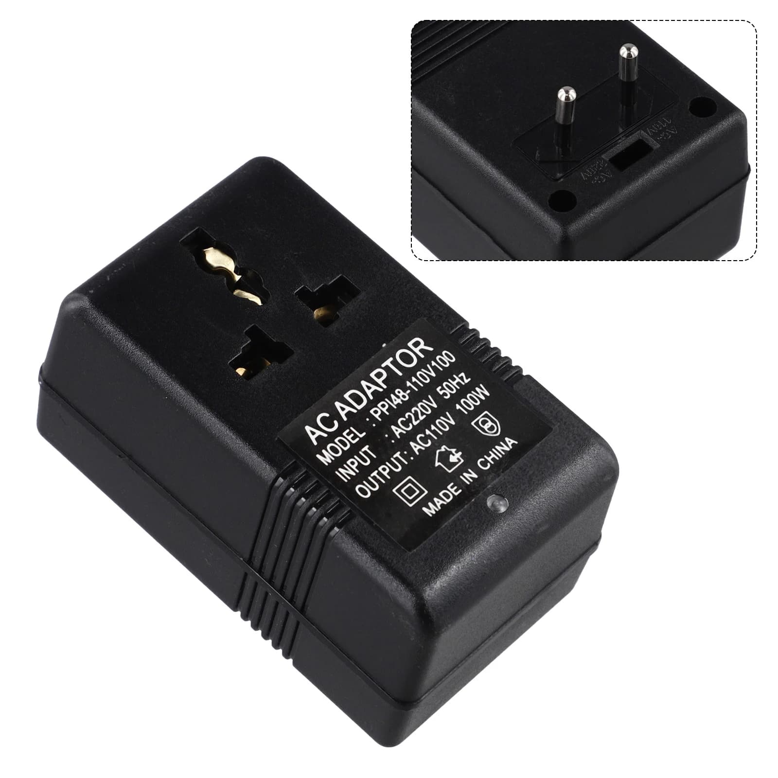 Per smartphone per tablet Convertitore di potenza Trasformatore CA da 220 V a 110 V Viaggi d'affari Compatto e portatile senza problemi