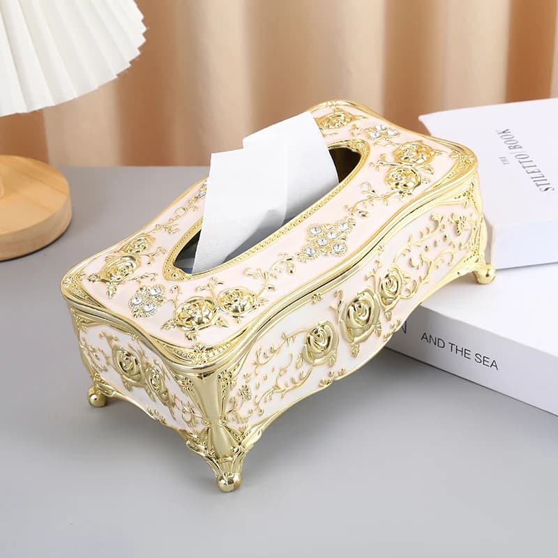 Scatola di asciugamani di carta creativa europea cassetto di carta gocciolante di olio manuale per uso domestico porta tovaglioli da tavolo per elettrodomestici