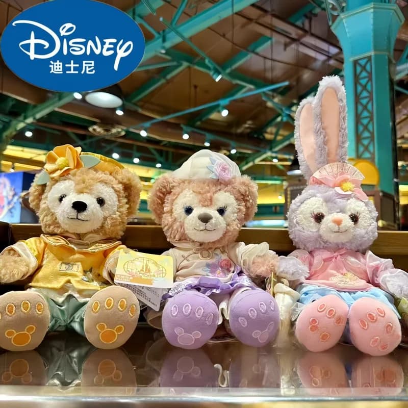 Autentico peluche Disney Disneyland Dreams In The Blossoms Shelliemay Linabell Stellalou, bambola kawaii, peluche a forma di cartone animato, regalo di compleanno