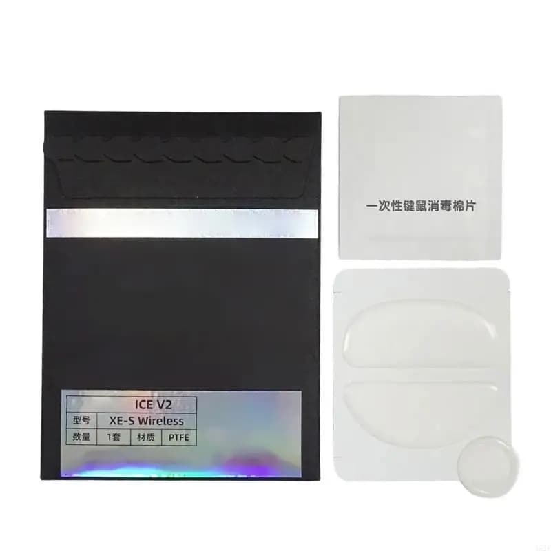 462E 1Set Pattini per mouse da ghiaccio per VAXEE XE-S Tappetino per mouse wireless Scivola Piedi curvi