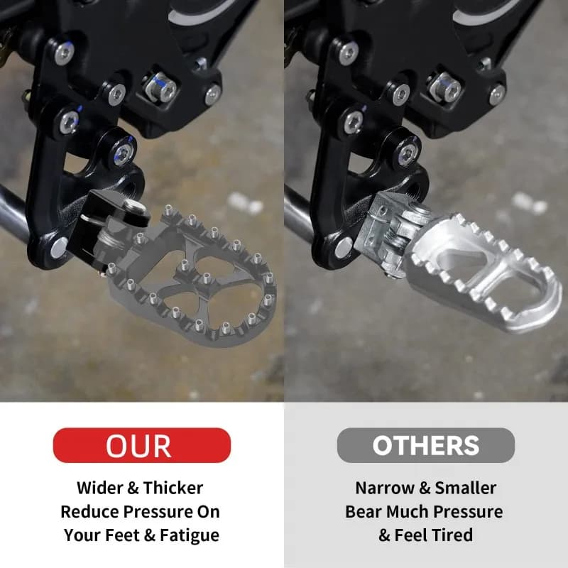 Accessories Pedals Superior-Dirt Bike for Surron Light Bee X S Segway X160 X260 Mounting Bracket