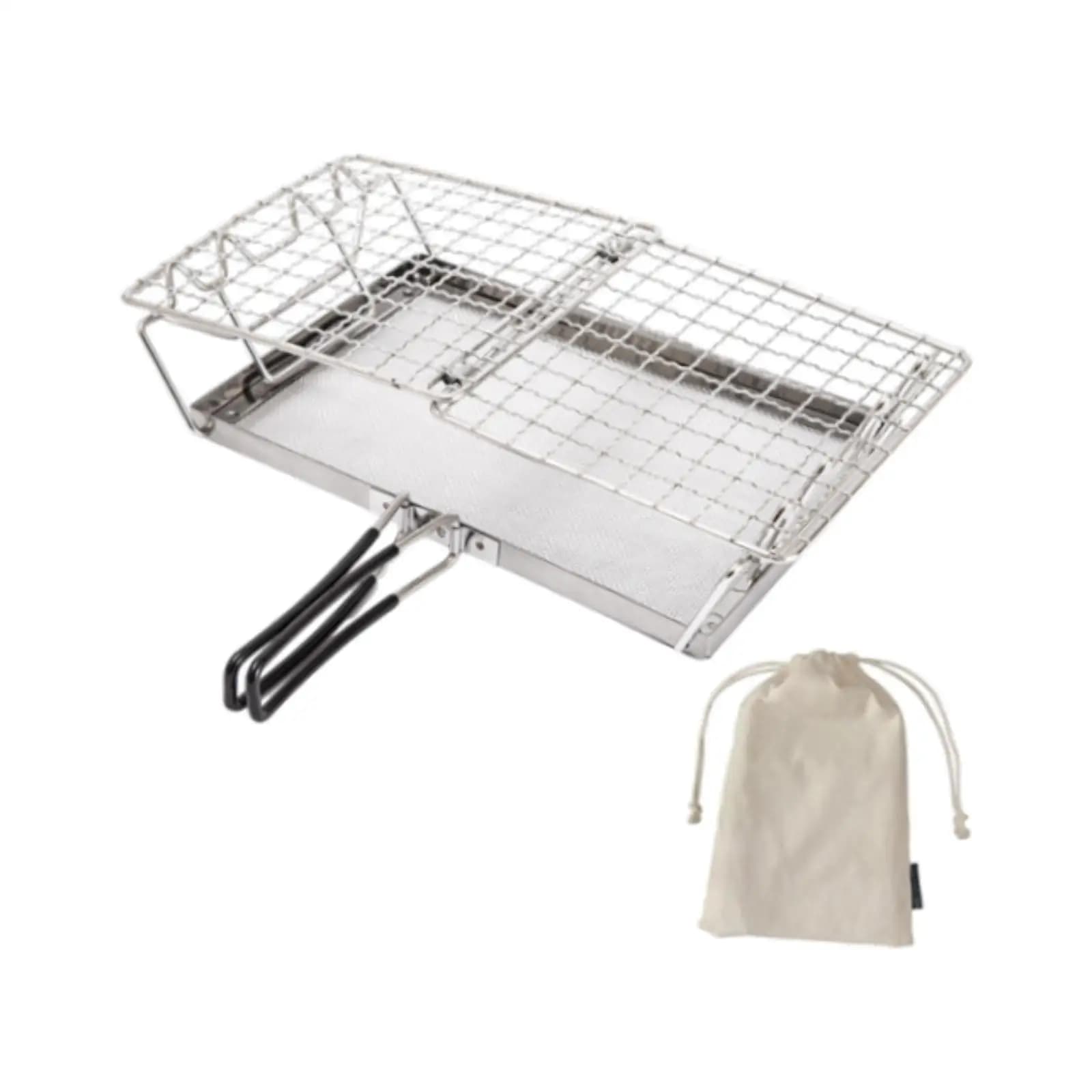 Camping stove Tostapane Fire from field Grill for toast Folding cooking table for fireplace Grill for barbecue Outdoor picnic Hiking BBQ