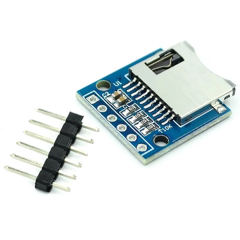 Scheda di espansione archiviazione Micro SD Modulo scudo di memoria scheda Mini Micro SD TF con pin per Arduino ARM AVR