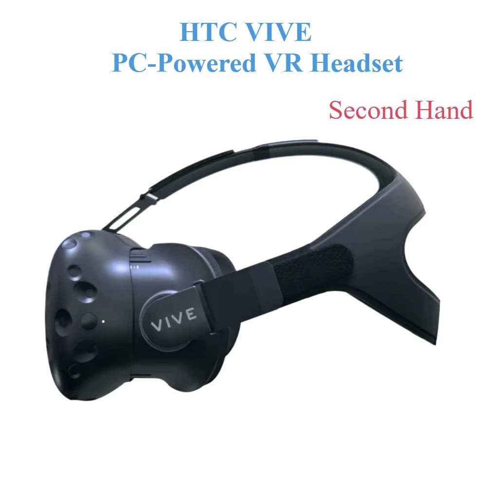 HTC VIVE VR visor for PC Gaming, HTC VIVE 1.0 Controller, HTC VIVE 1.0 6DoF Base Station for SteamVR Tracking