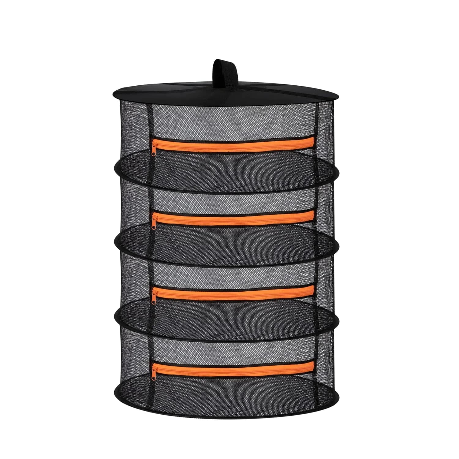 2 feet, 2/4/6/8 layers, foldable, mesh, for hanging baskets, with hinges for seeds, flowers, buds, suitable for growing tents