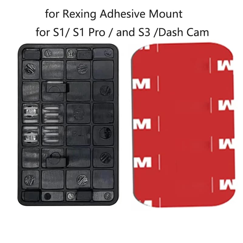 Rexing adhesive support for Dash Cam S1, S1 Pro and S3