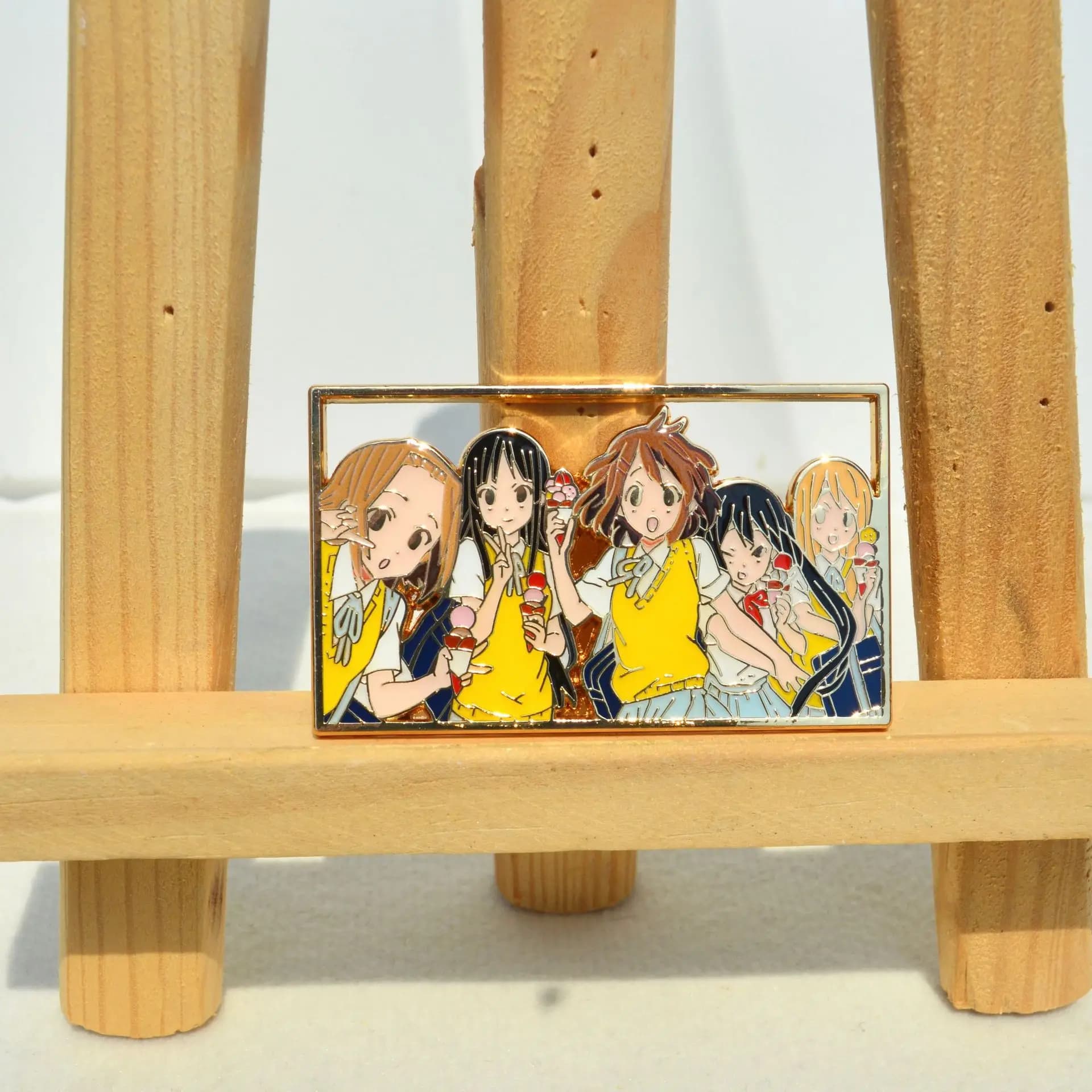Anime K-ON! Spille e Distintivi Smaltati Houkago Ha Teatime, Brocche Manga, Ciondoli ACG per Zaini, Borse, Abbigliamento, Risvolto, Cosplay, Giocattoli e Regali