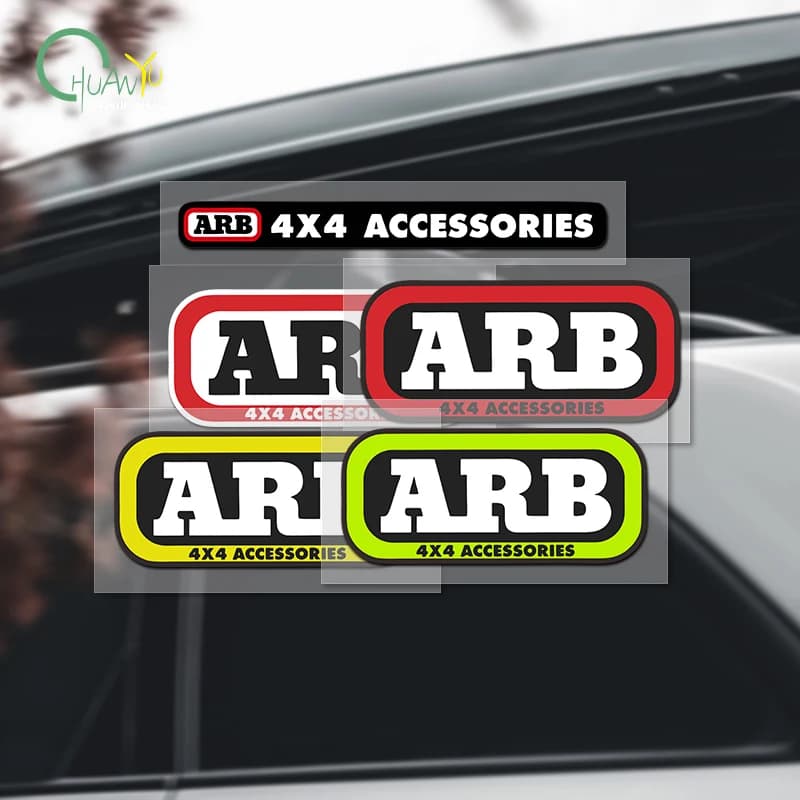 Adesivo per auto riflettente fuoristrada ARB 4x4 etichetta di avvertimento paraurti blocco differenziale adesivo decorativo impermeabile