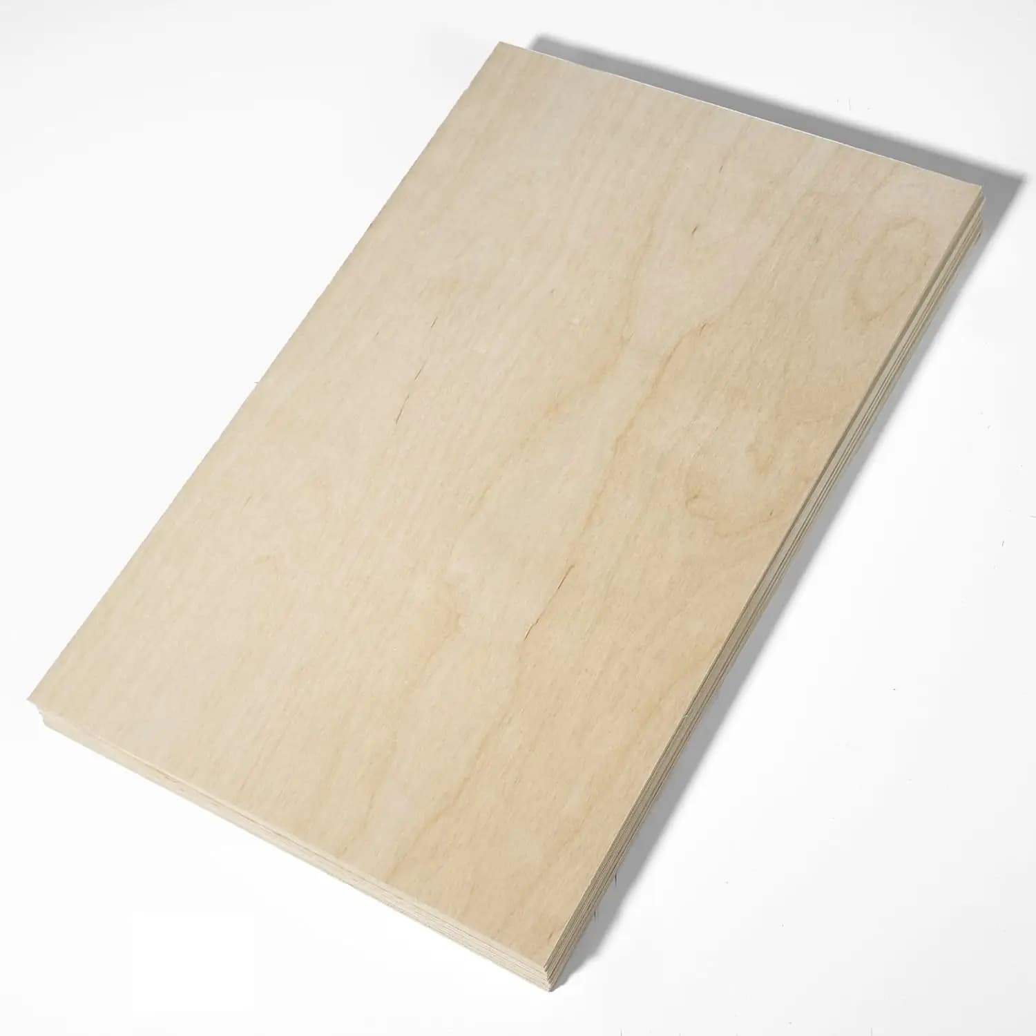 Pack of 10 Sheets of Premium Baltic Birch Compensation, 3mm (1/8 inch), 12x19 Inches, Ready for Laser Engraving Glowforge and CNC
