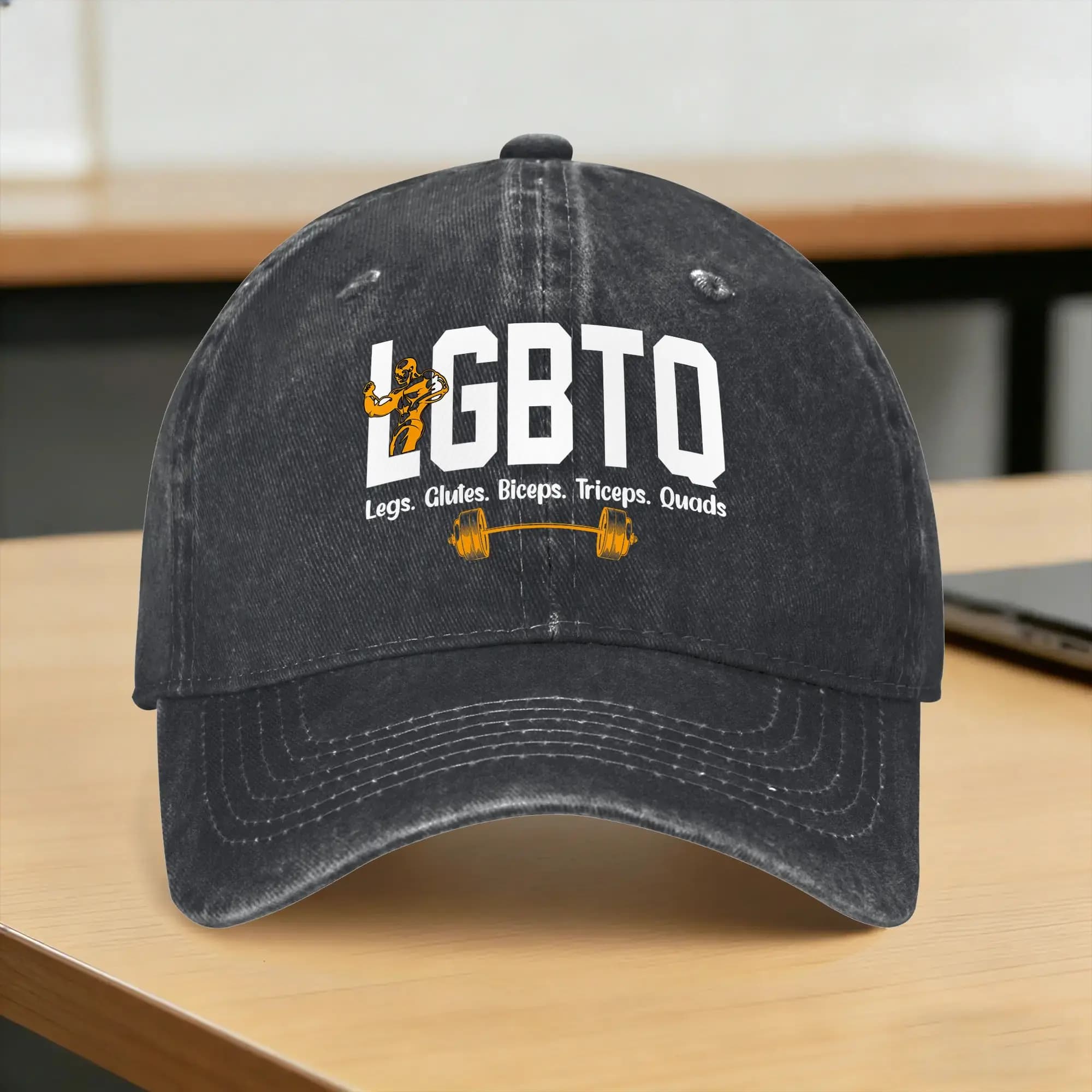 Cappellino da Baseball Casual LGBTQ per Gambe, Glutei, Bicipiti, Tricipiti, Quadricipiti - Cappello da Camionista per Escursionismo e Pesca - Cappellini da Baseball Classici Estivi all'Ingrosso